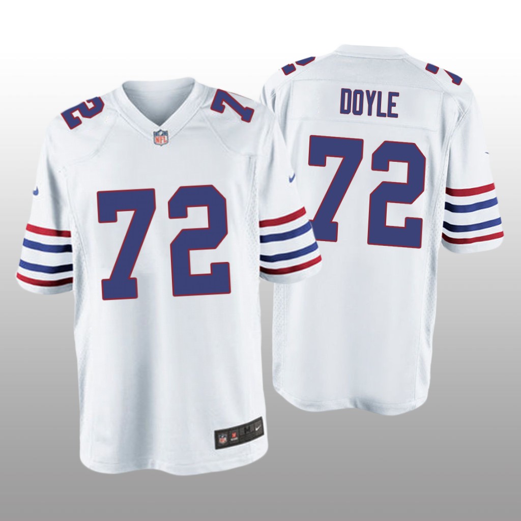 Buffalo Bills Tommy Doyle White Jersey Alternate Game - Men's