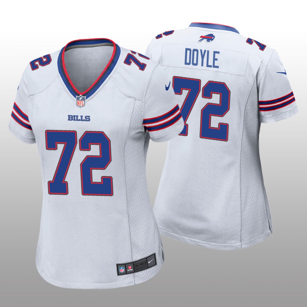 Buffalo Bills Tommy Doyle White Jersey Game - Women's