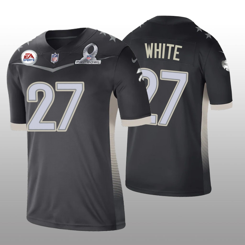 Buffalo Bills Tre'Davious White Anthracite Jersey 2021 AFC Pro Bowl Game - Men's