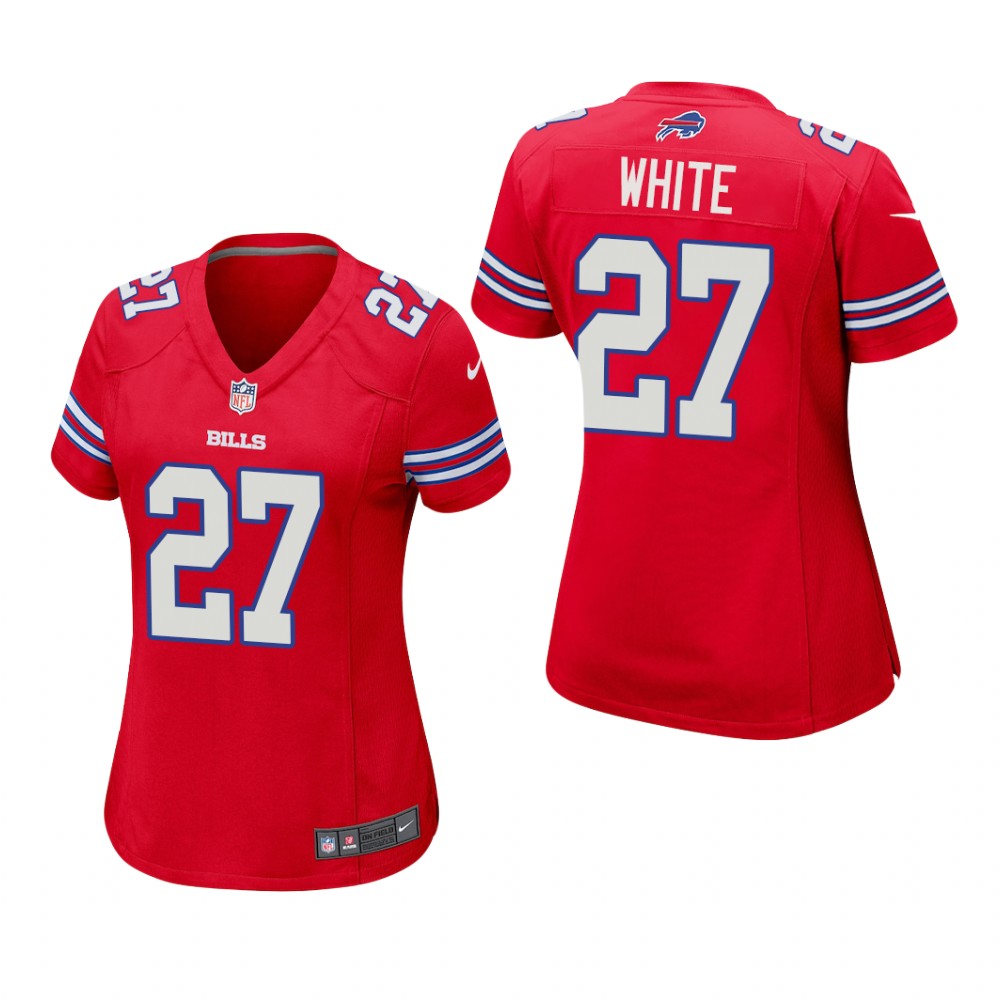 Buffalo Bills Tre'Davious White Red Jersey Game - Women's
