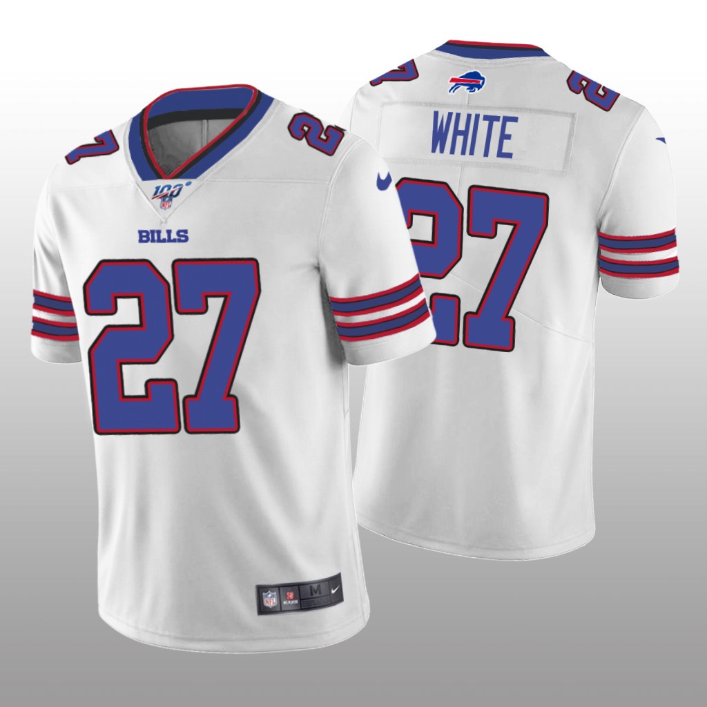 Buffalo Bills Tre'Davious White White Vapor Limited Jersey 100th Season - Men's