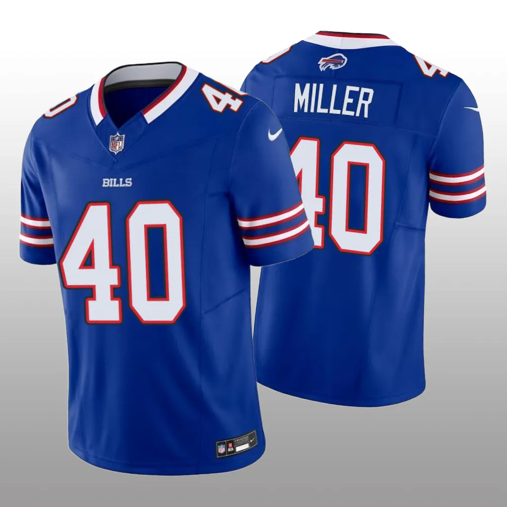 Buffalo Bills Von Miller Royal Jersey Vapor F.U.S.E. Limited Men's