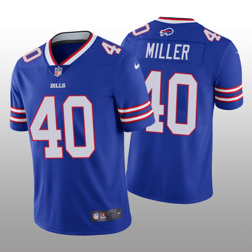 Buffalo Bills Von Miller Royal Jersey Vapor Limited Vapor Limited - Men's