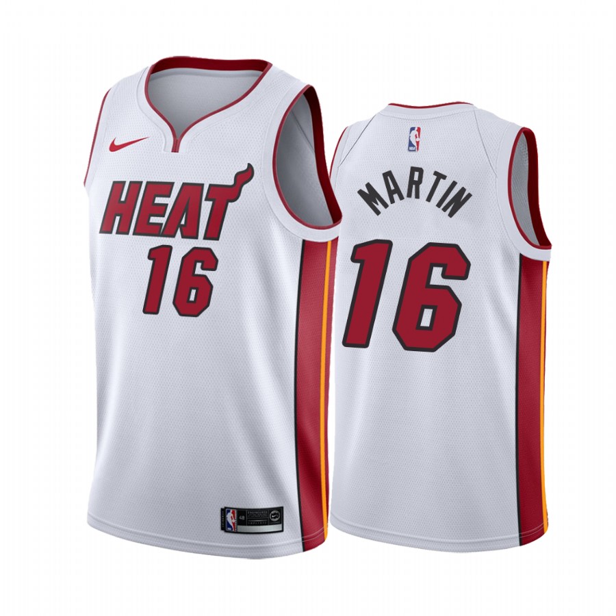 Caleb Martin Miami Heat 2021-22 Association Edition White #16 Jersey