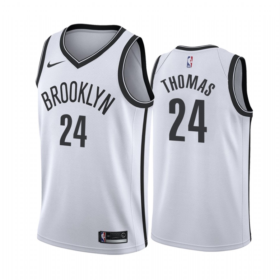 Cameron Thomas Brooklyn Nets 2021 Association Edition White #24 Jersey