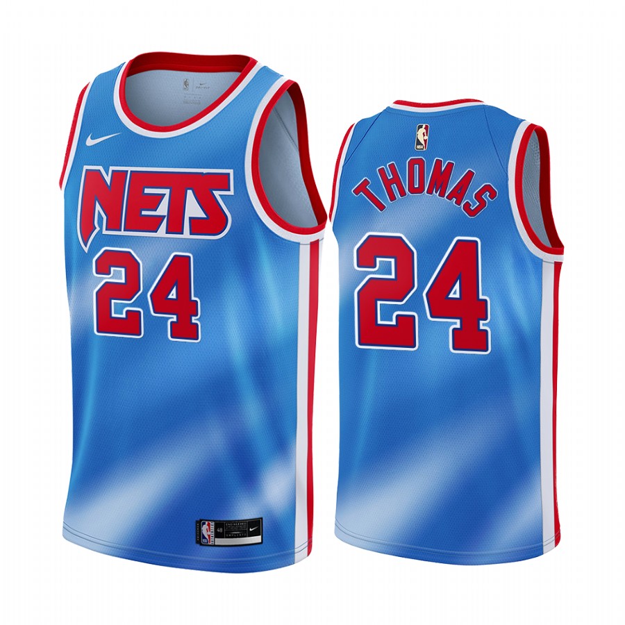 Cameron Thomas Brooklyn Nets 2021 Classic Edition Blue #24 Jersey
