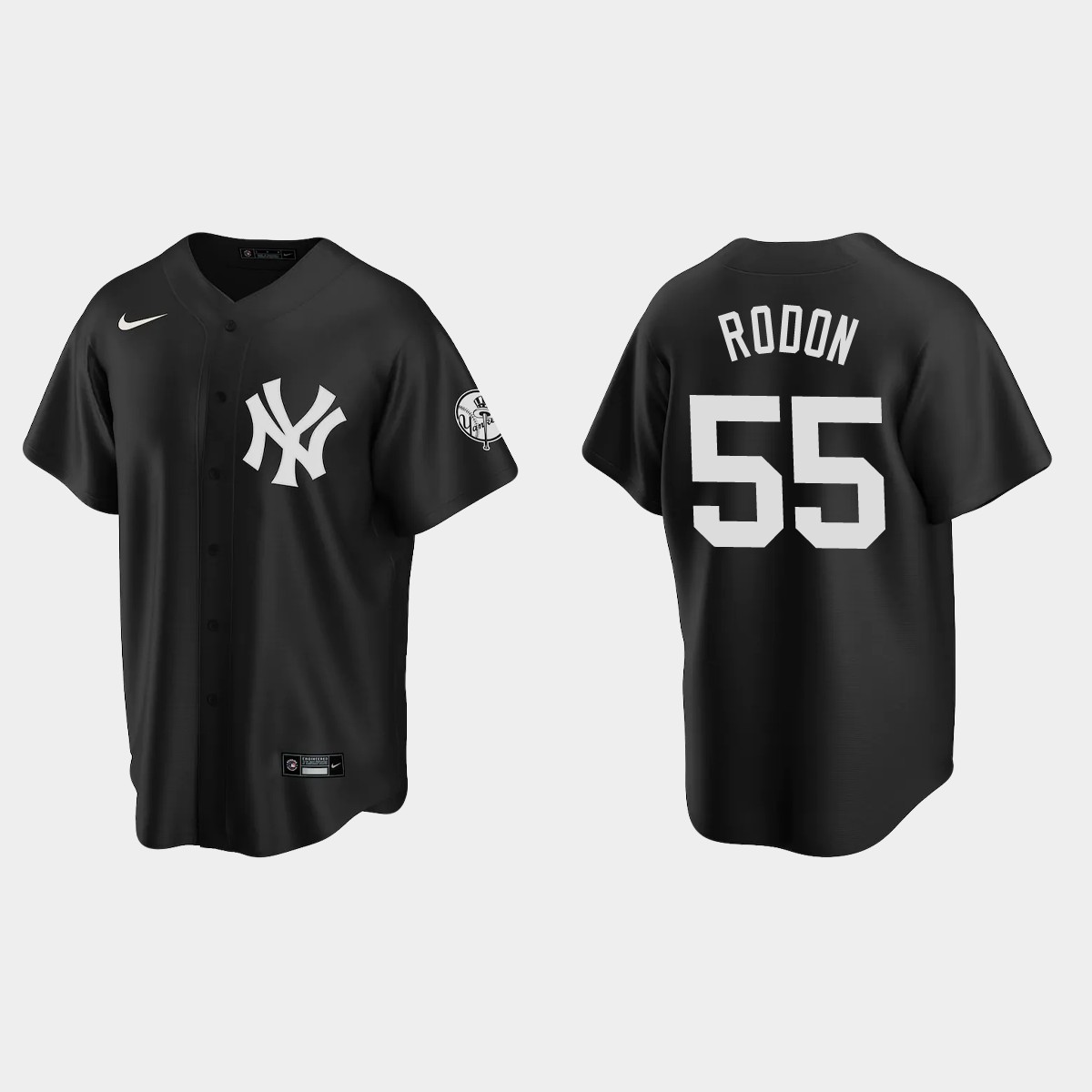 Carlos Rodon New York Yankees Fashion Jersey - Black