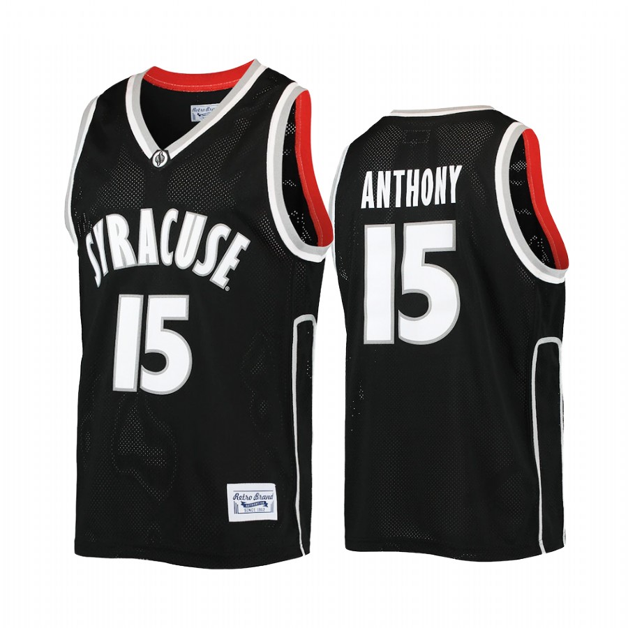 Carmelo Anthony Syracuse Orange Black Jersey Commemorative Classic Alumni