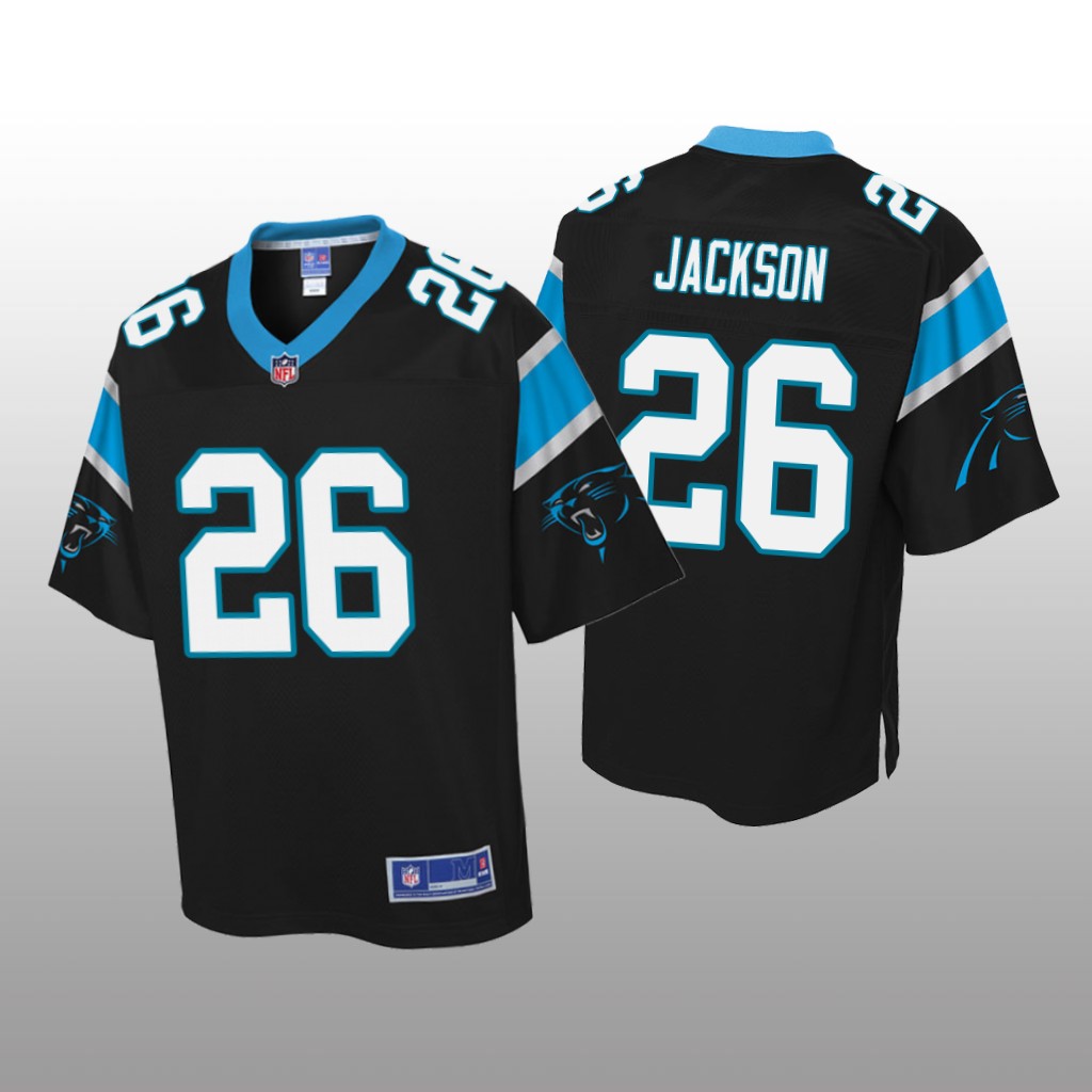 Carolina Panthers #26 Black Donte Jackson Pro Line Jersey - Youth