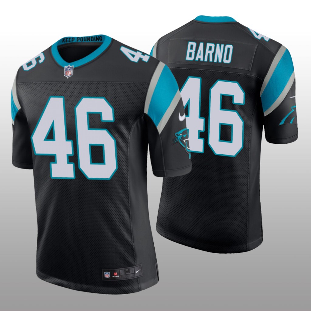 Carolina Panthers Amare Barno Black Jersey Vapor Limited – Men’s