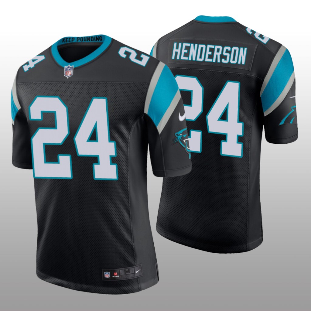 Carolina Panthers C.J. Henderson Black Jersey Vapor Limited Vapor Limited - Men's