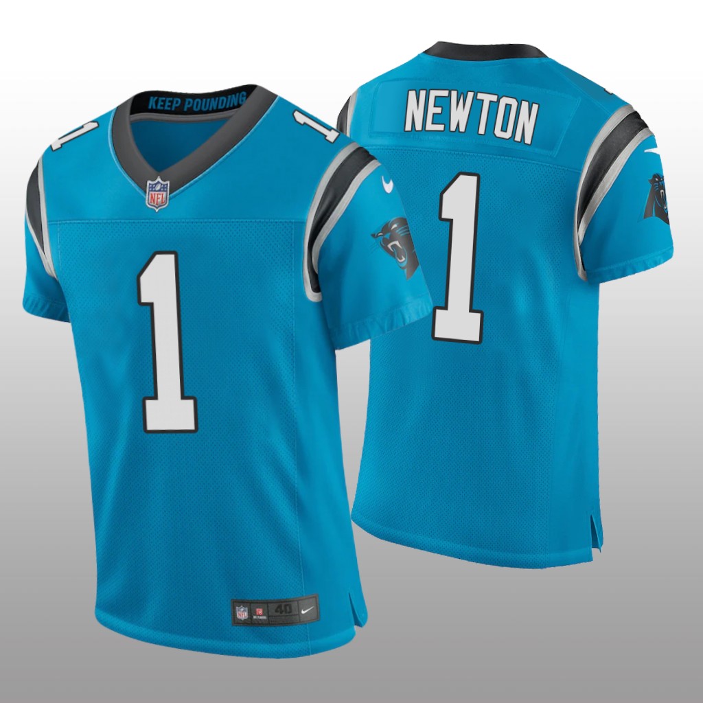Carolina Panthers Cam Newton Blue Jersey Vapor Elite Men's