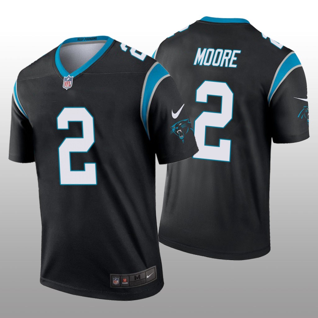 Carolina Panthers D.J. Moore Black Jersey Legend - Men's