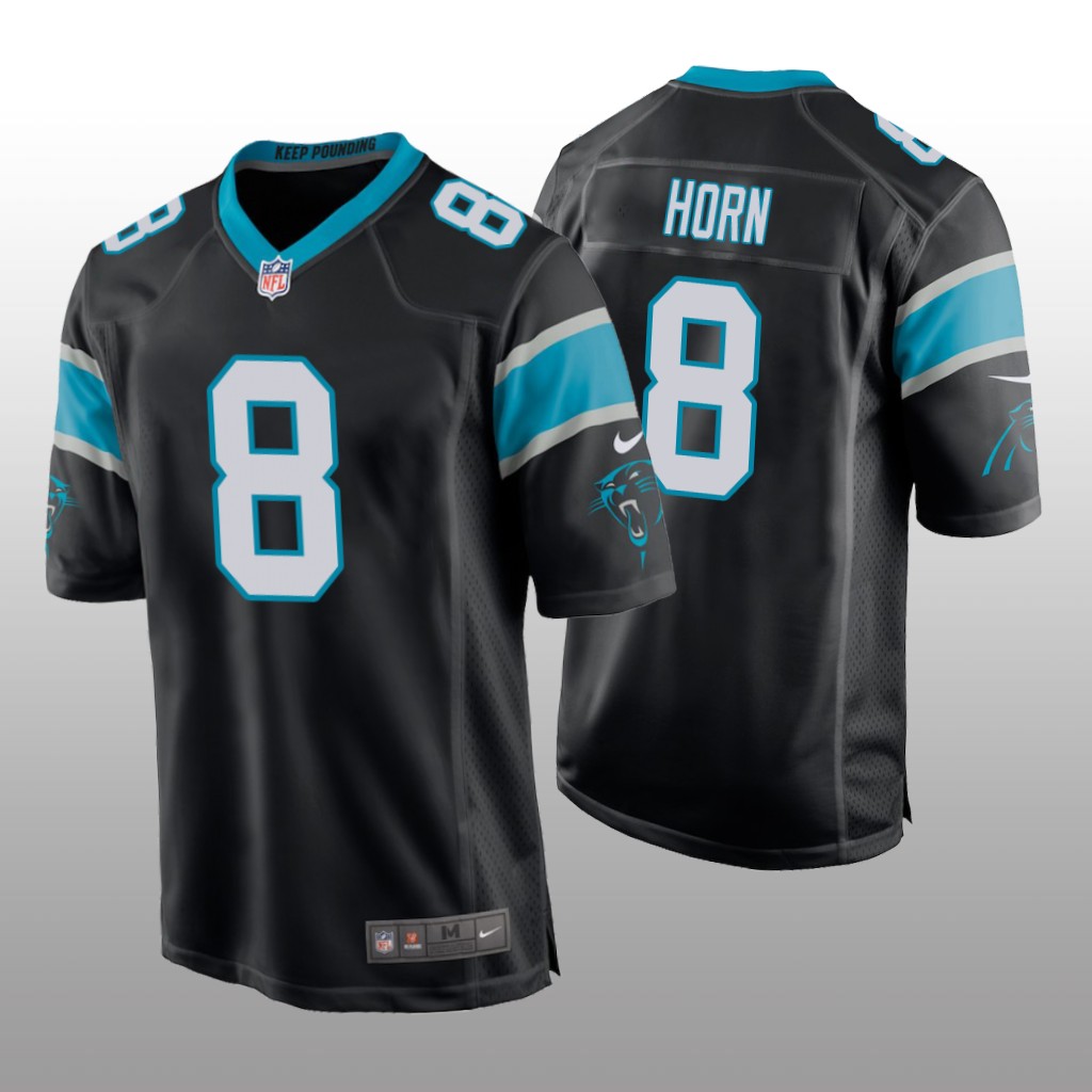 Carolina Panthers Jaycee Horn Black Jersey Game - Men's