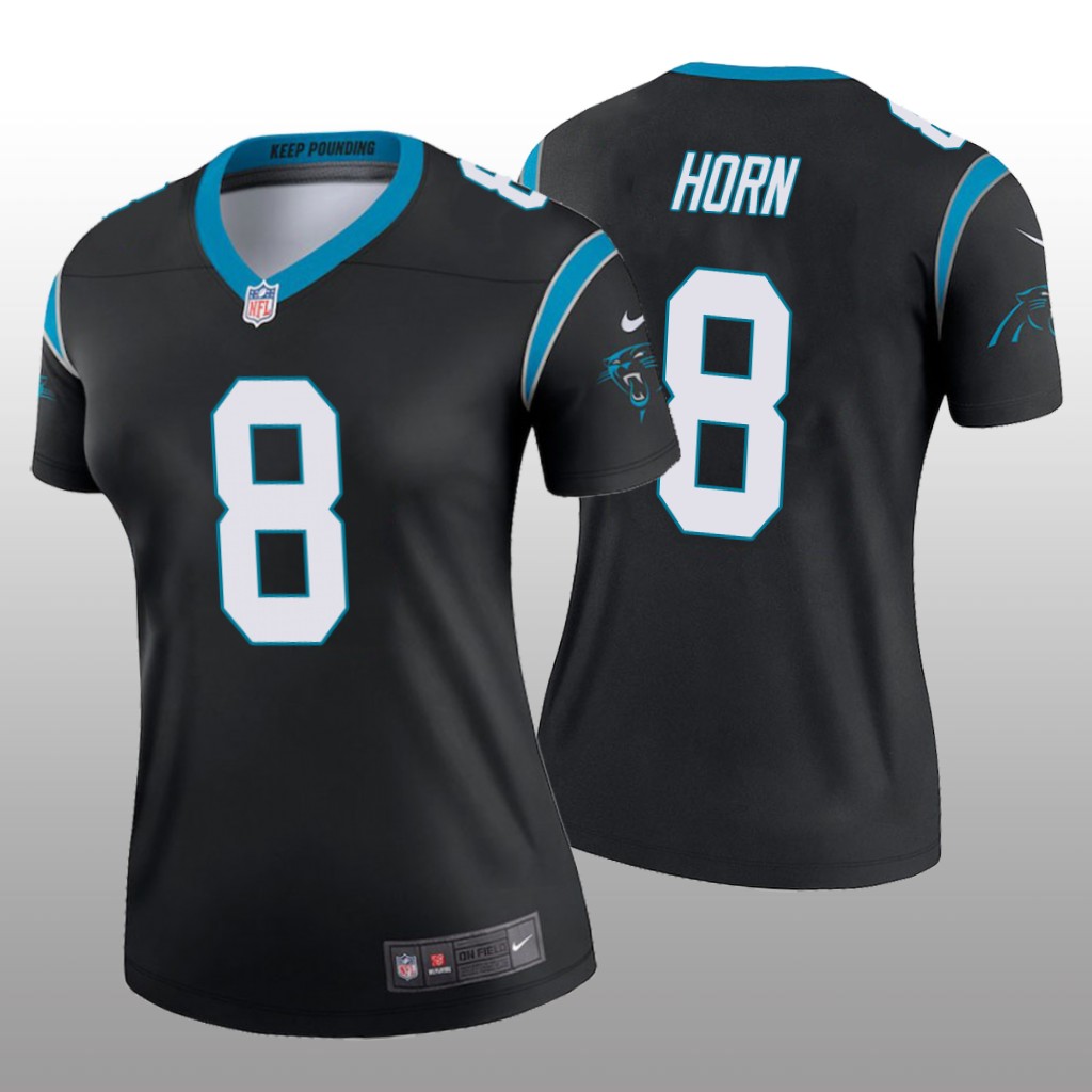 Carolina Panthers Jaycee Horn Black Jersey Legend - Women's