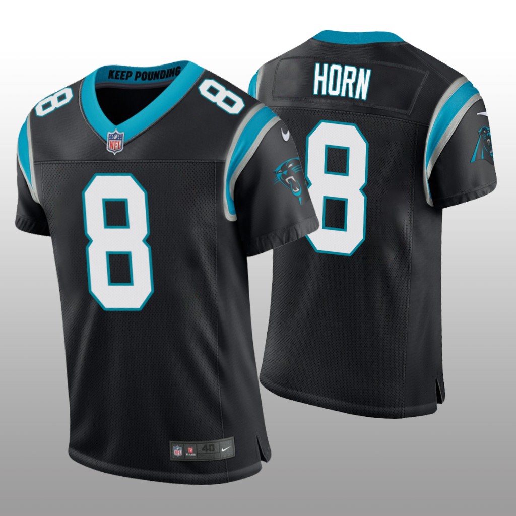 Carolina Panthers Jaycee Horn Black Jersey Vapor Elite Men's