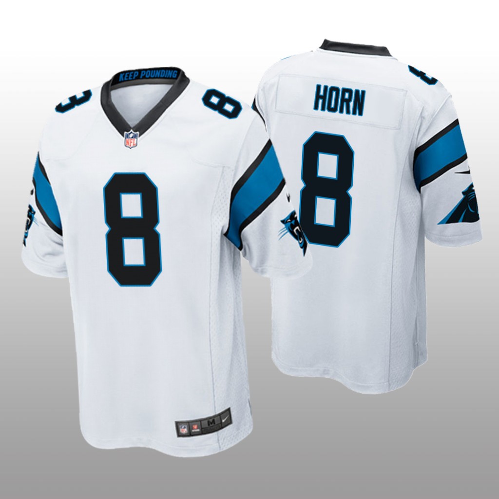 Carolina Panthers Jaycee Horn White Jersey Game - Men's
