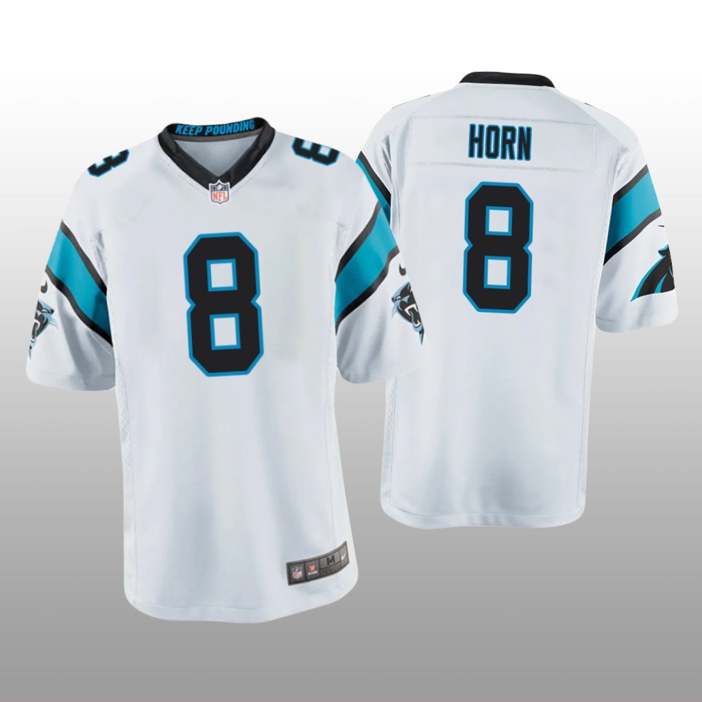 Carolina Panthers Jaycee Horn White Jersey Game - Youth