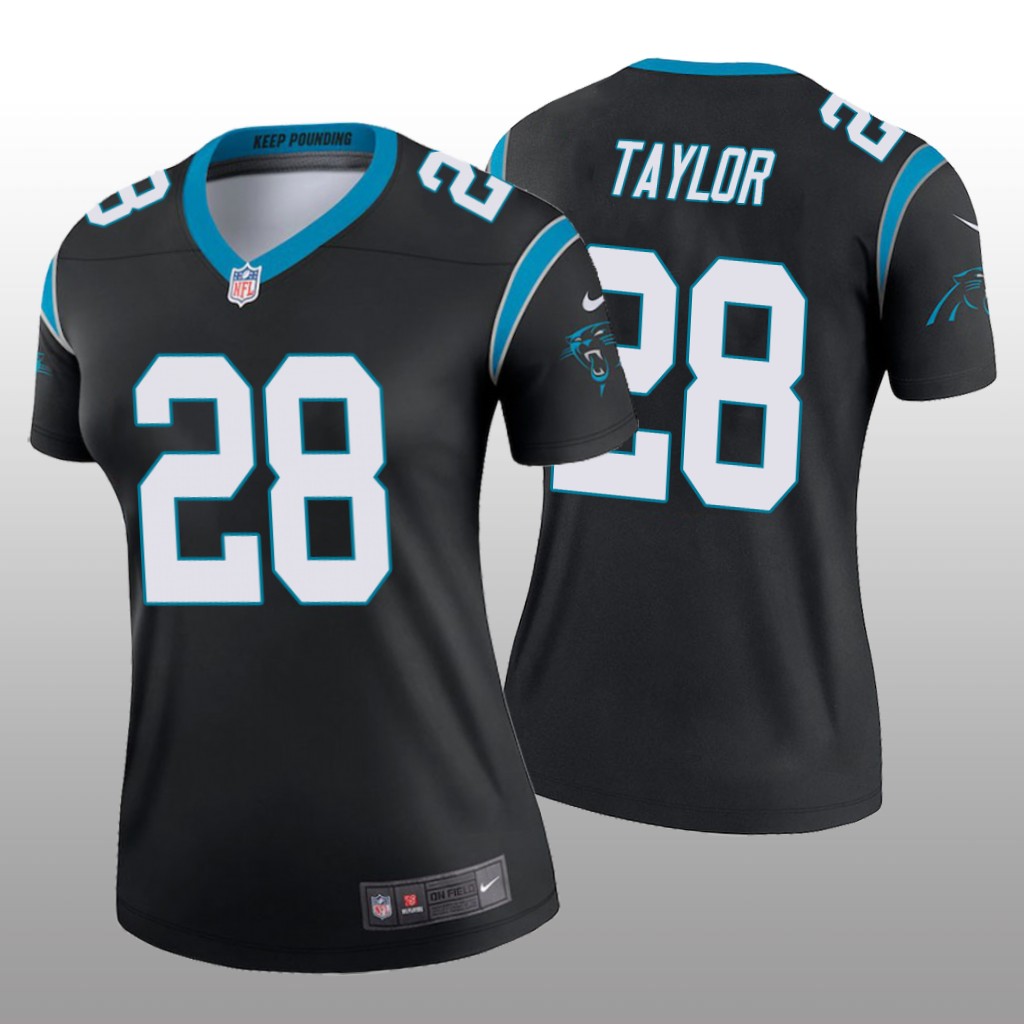 Carolina Panthers Keith Taylor Black Jersey Legend - Women's