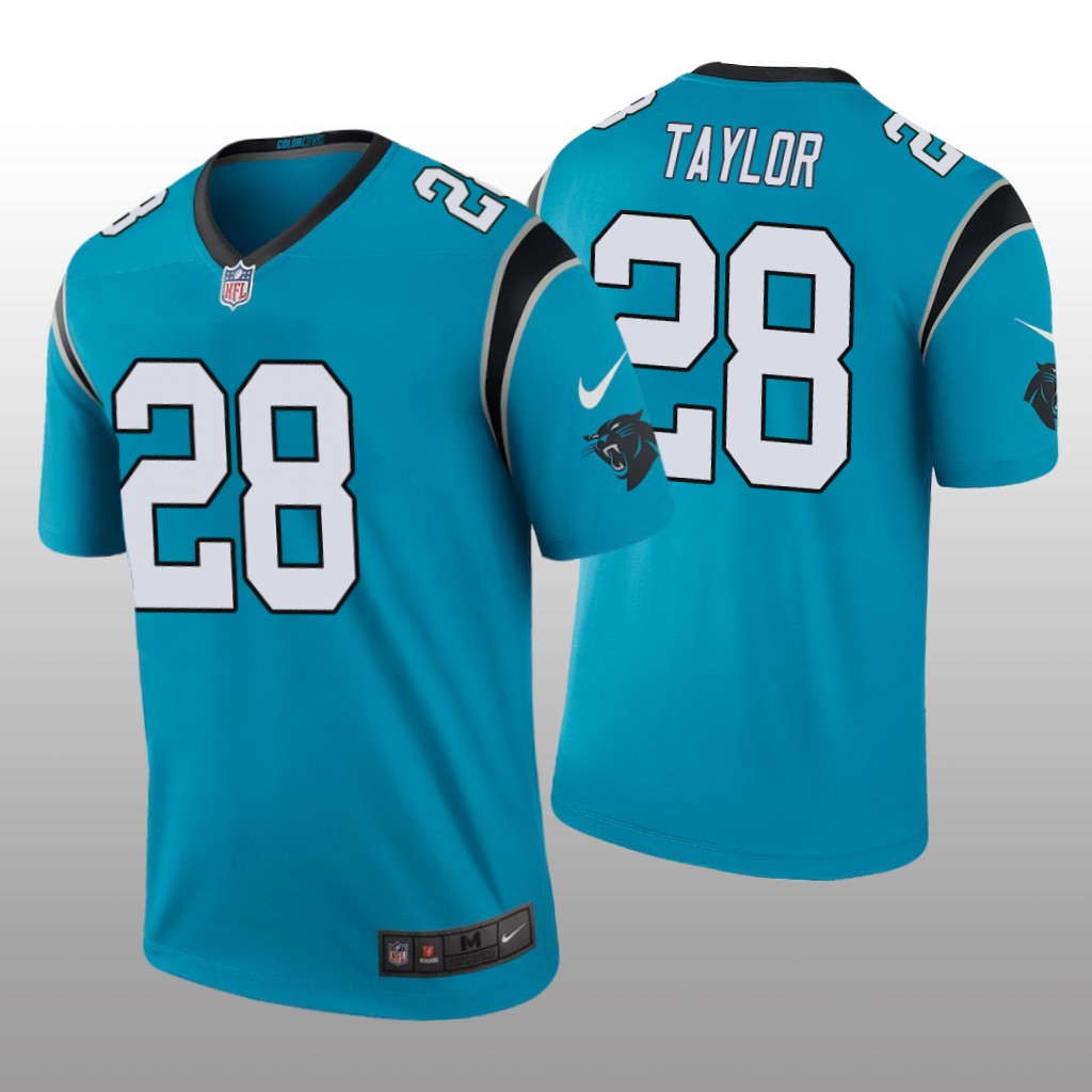 Carolina Panthers Keith Taylor Blue Jersey Color Rush Legend - Men's