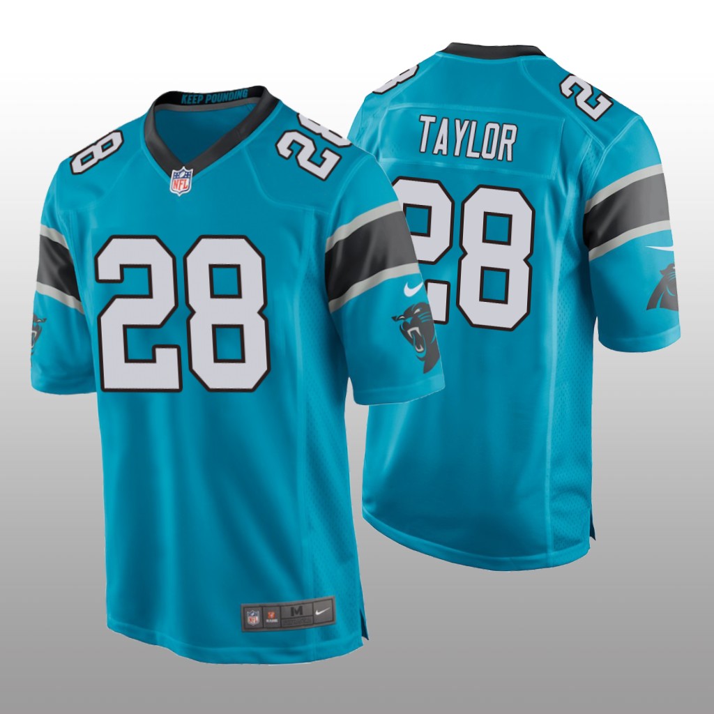 Carolina Panthers Keith Taylor Blue Jersey Game - Men's