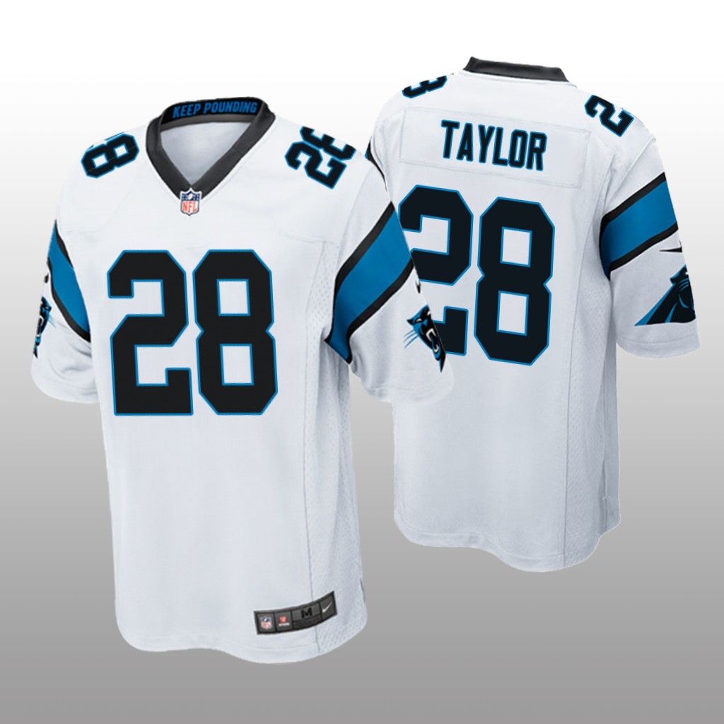 Carolina Panthers Keith Taylor White Jersey Game - Men's