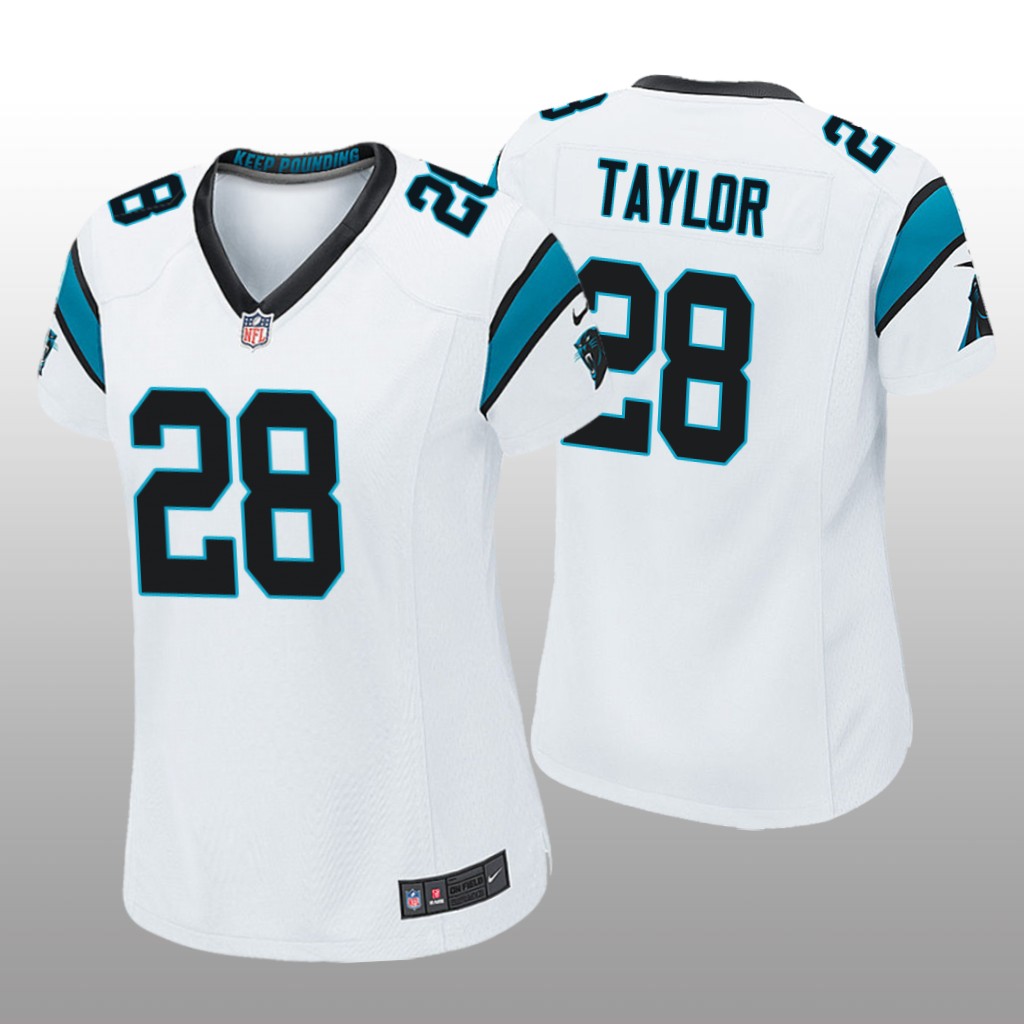 Carolina Panthers Keith Taylor White Jersey Game - Women's