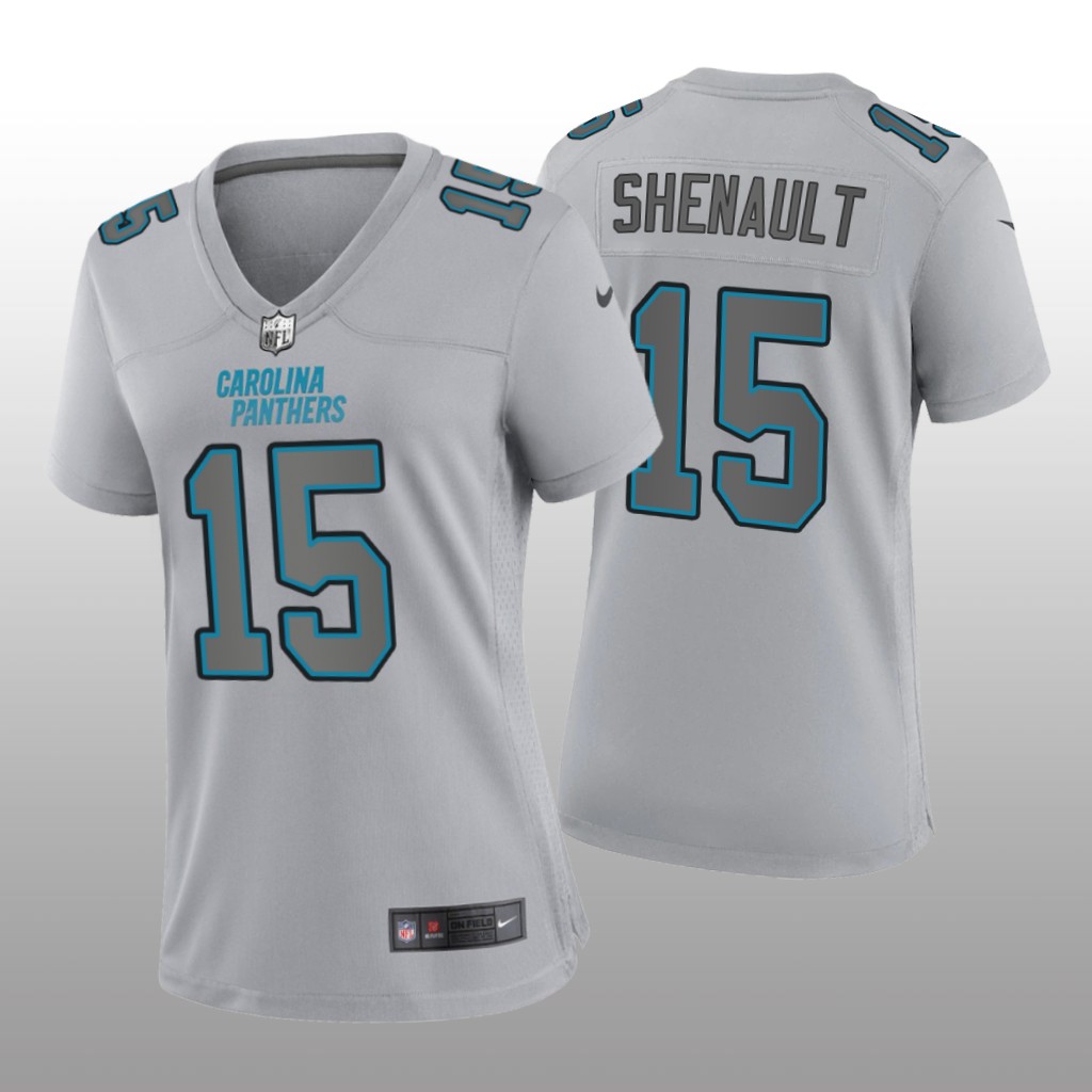 Carolina Panthers Laviska Shenault Gray Jersey Atmosphere Fashion Game - Women's