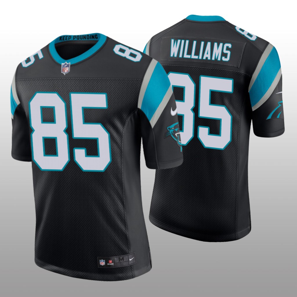 Carolina Panthers Preston Williams Black Jersey Vapor Limited - Men's