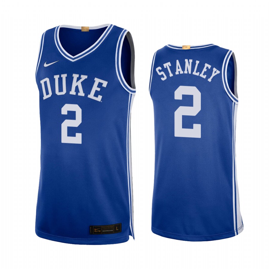 Cassius Stanley Duke Blue Devils #2 Limited College Baketball Jersey - Royal