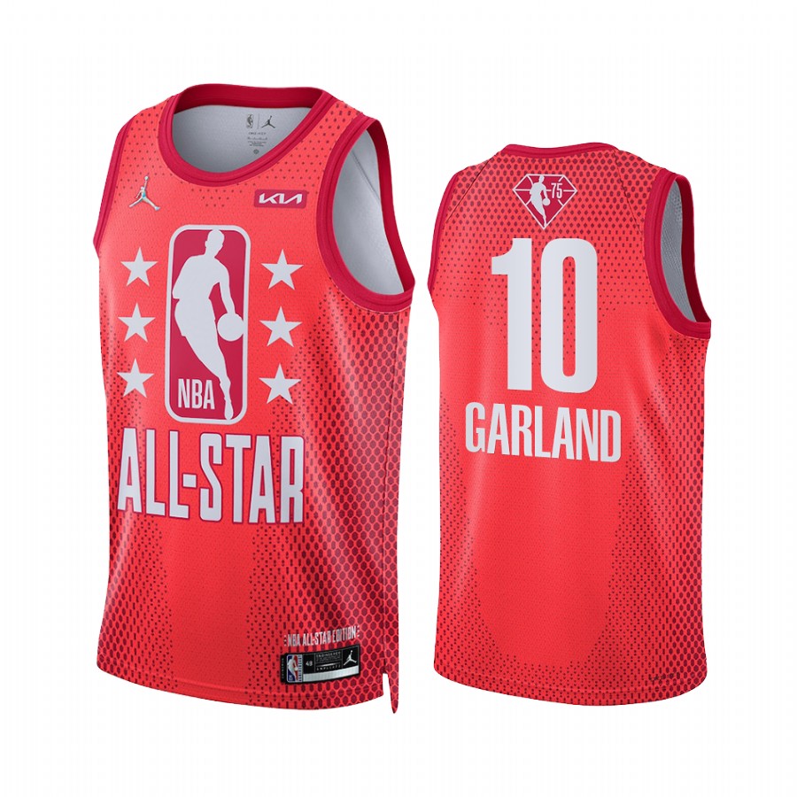 Cavaliers Darius Garland 2022 NBA All-Star Jersey Maroon Reserves Uniform