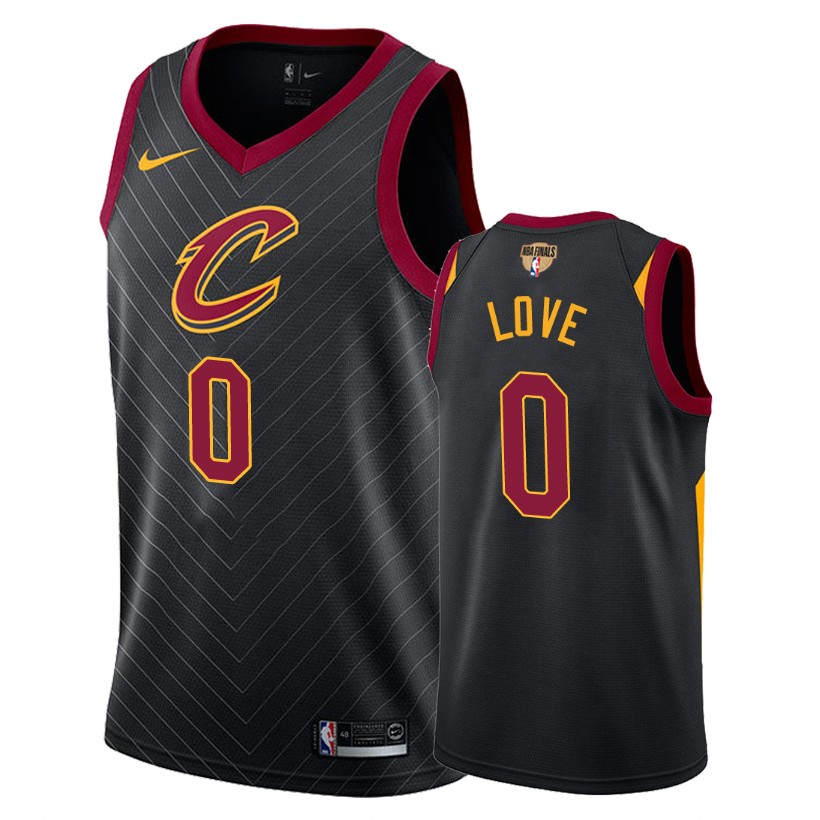 Cavaliers Male Kevin Love #0 Finals Bound Statement Black Jersey