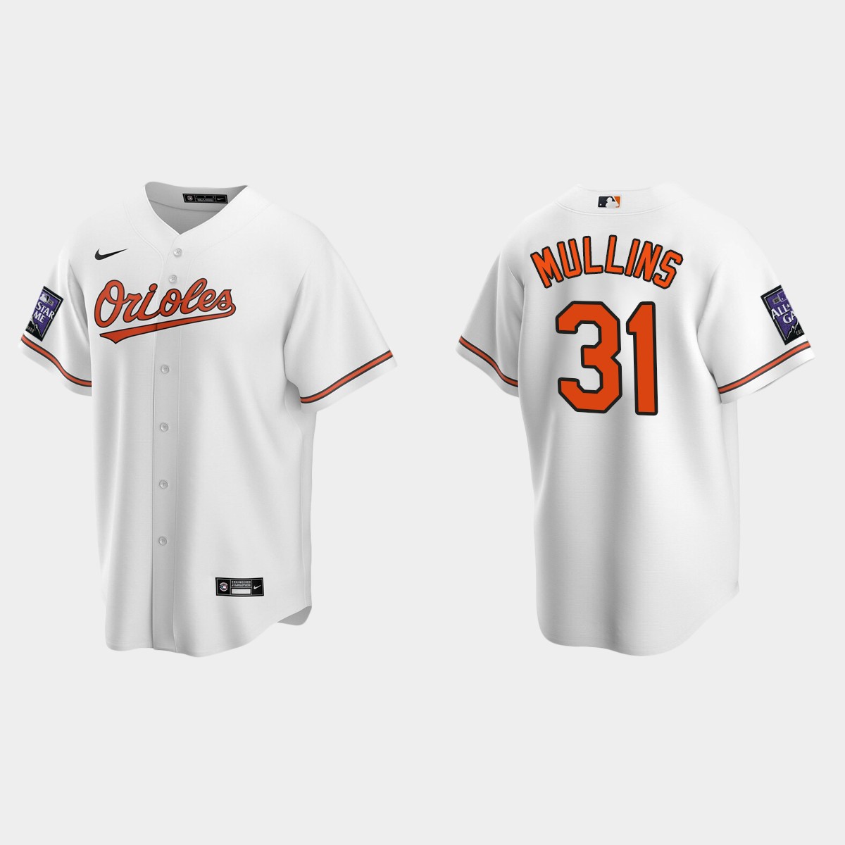 Cedric Mullins Baltimore Orioles 2021 All-Star Game Home Jersey - White