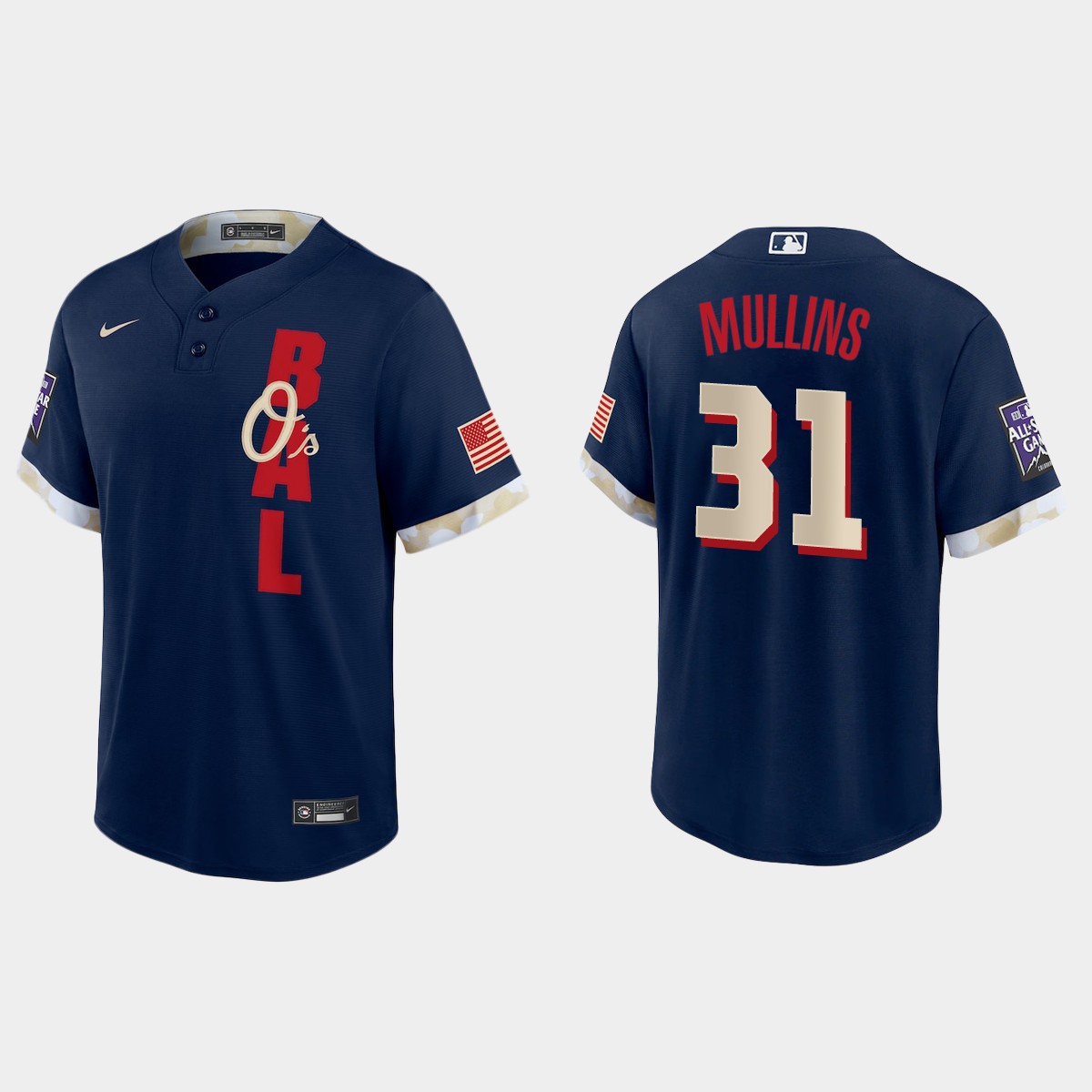 Cedric Mullins Baltimore Orioles 2021 MLB All-Star Game Jersey - Navy