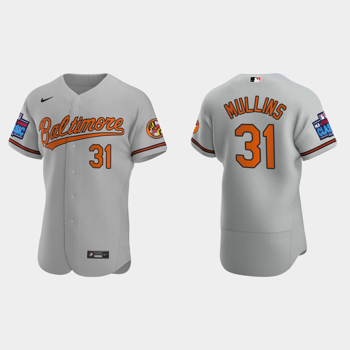 Cedric Mullins Baltimore Orioles 2022 Little League Classic Jersey - Gray