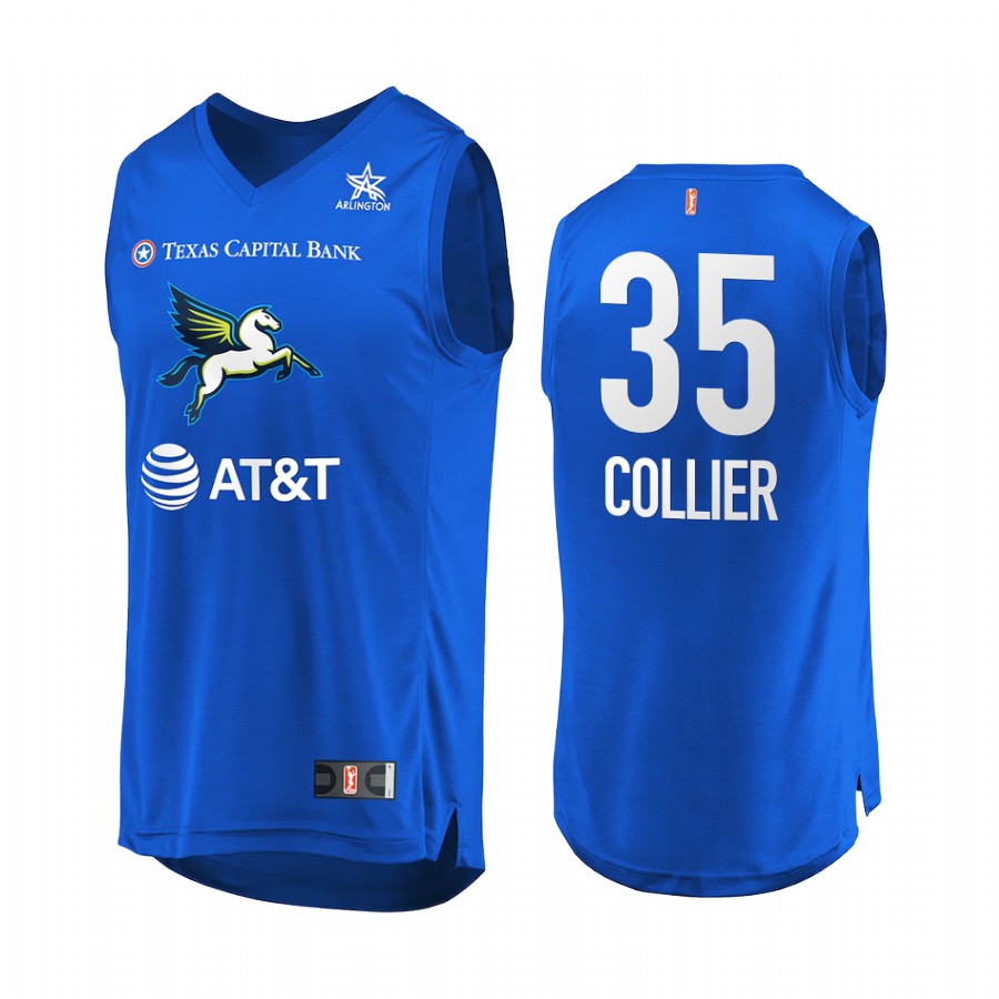 Charli Collier WNBA 2021 Draft NO.1 Pick Men Navy Jersey