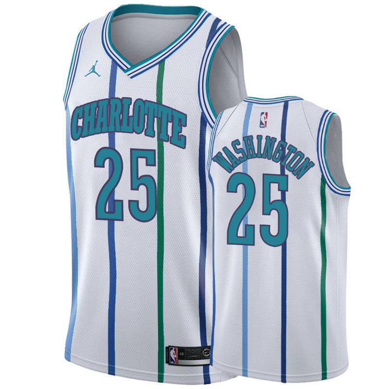 Charlotte Hornets P.J. Washington Men's 2019-20 Hardwood Classics Jersey