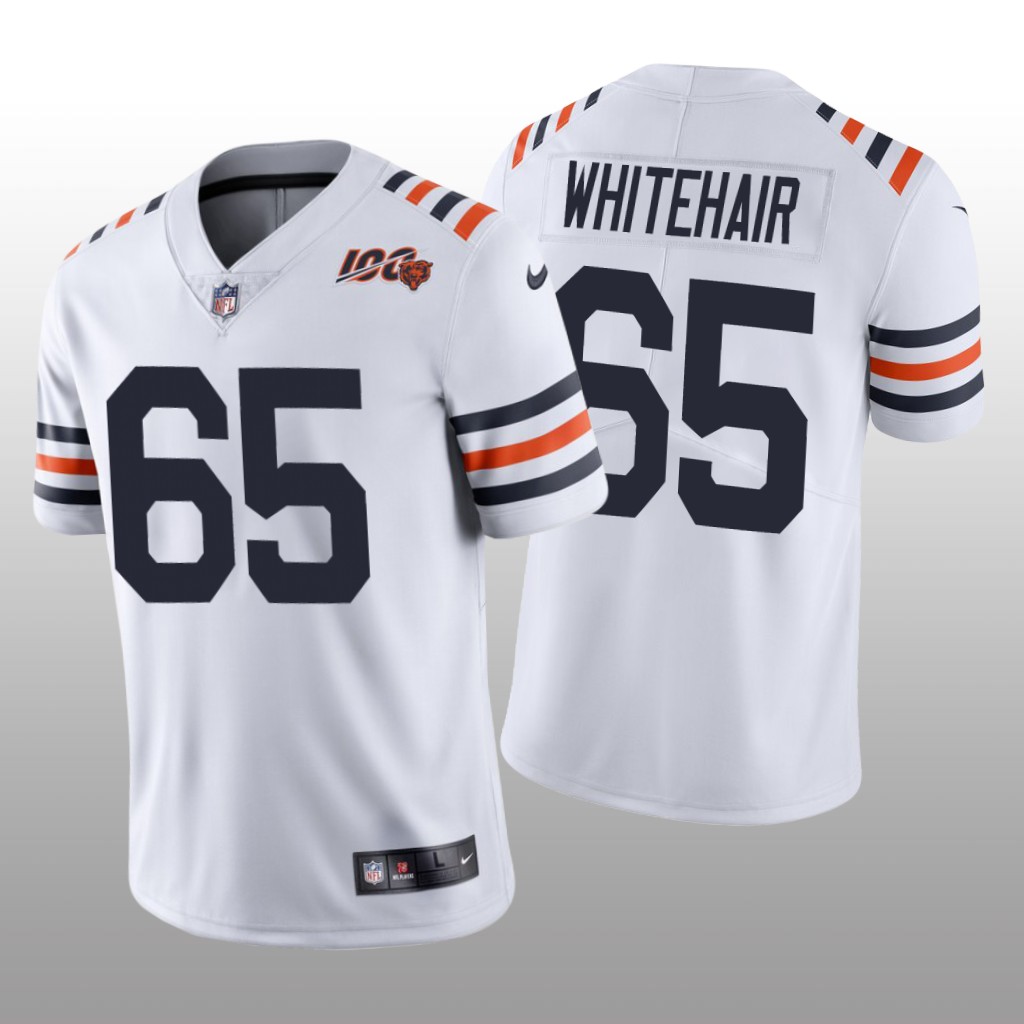 Chicago Bears Cody Whitehair White Alternate Classic Limited Jersey 100th Season - Men's