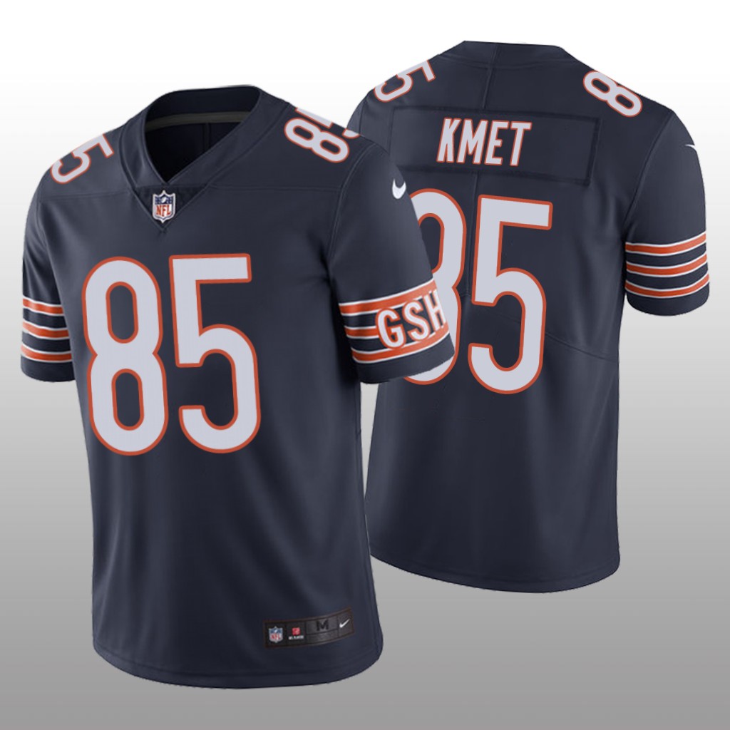 Chicago Bears Cole Kmet Navy Jersey Color Rush Limited - Men's