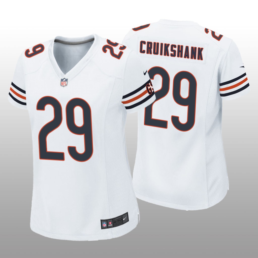 Chicago Bears Dane Cruikshank White Jersey Game - Women&#039;s
