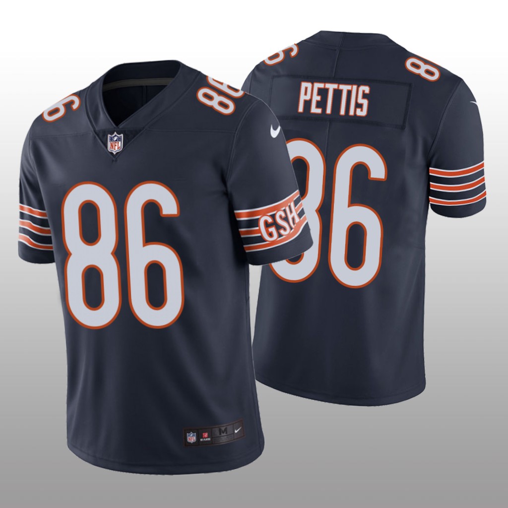 Chicago Bears Dante Pettis Navy Jersey Vapor Limited Vapor Limited - Men's