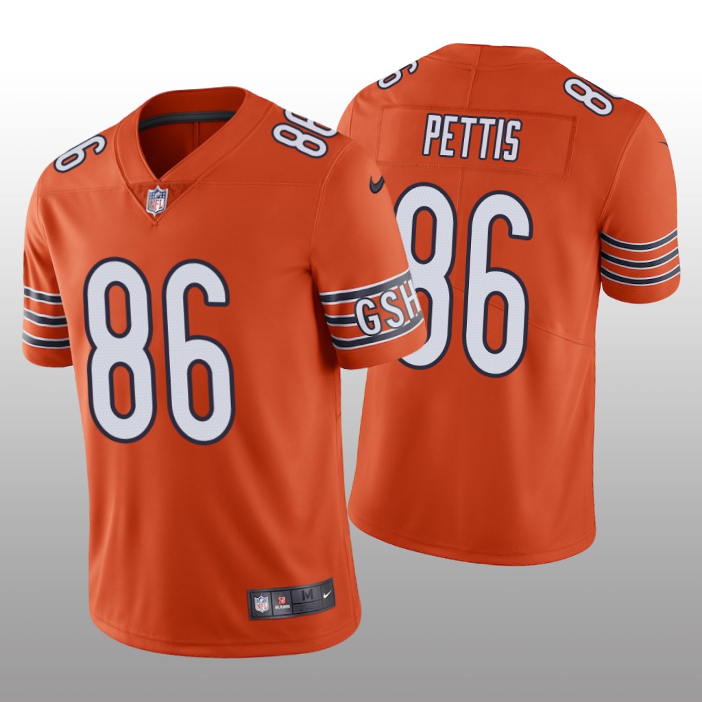 Chicago Bears Dante Pettis Orange Jersey Vapor Limited Vapor Limited - Men's