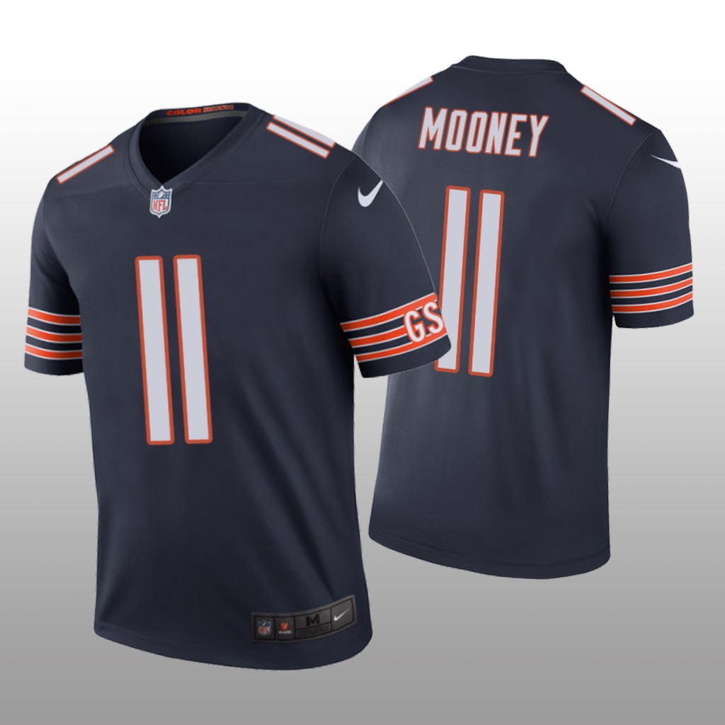 Chicago Bears Darnell Mooney Navy Jersey Color Rush Legend - Men's