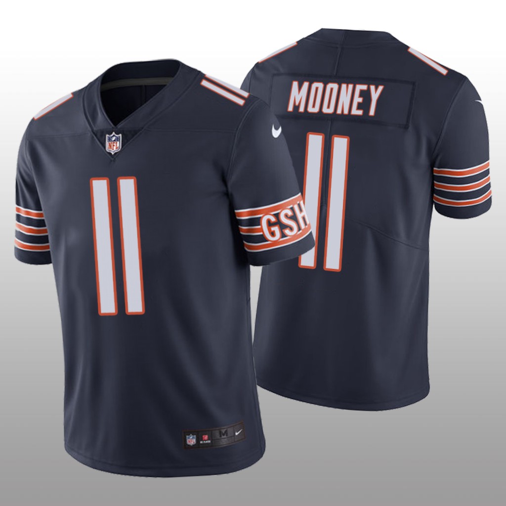 Chicago Bears Darnell Mooney Navy Jersey Color Rush Limited - Men's