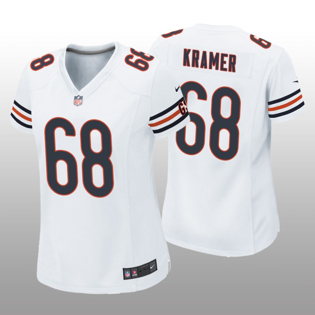Chicago Bears Doug Kramer White Jersey Game - Women's