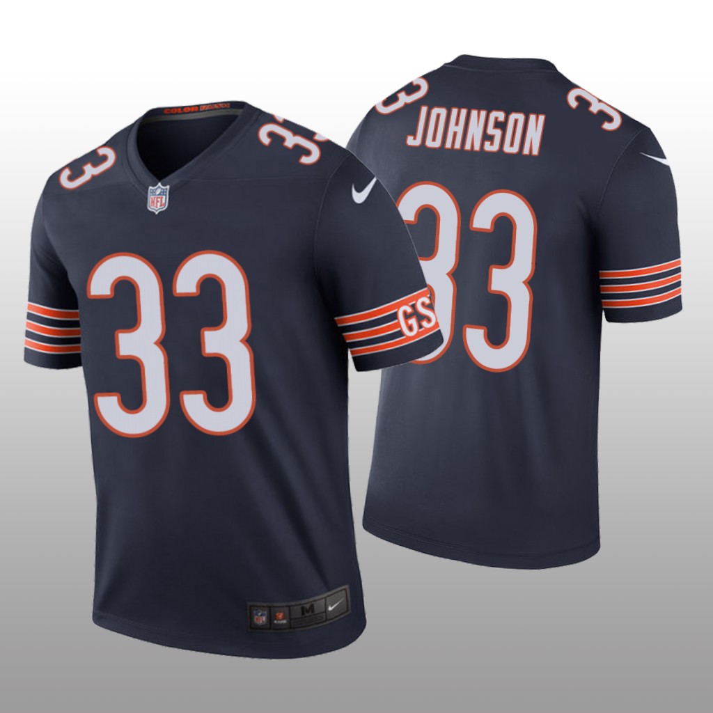 Chicago Bears Jaylon Johnson Navy Jersey Color Rush Legend - Men's