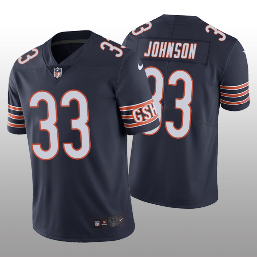 Chicago Bears Jaylon Johnson Navy Jersey Color Rush Limited - Men's