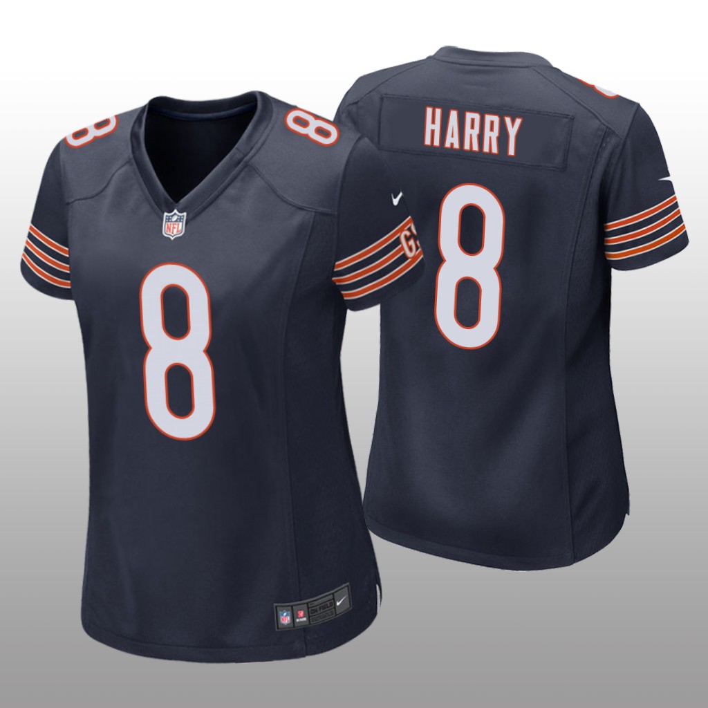 Chicago Bears N'Keal Harry Navy Jersey Game - Women's