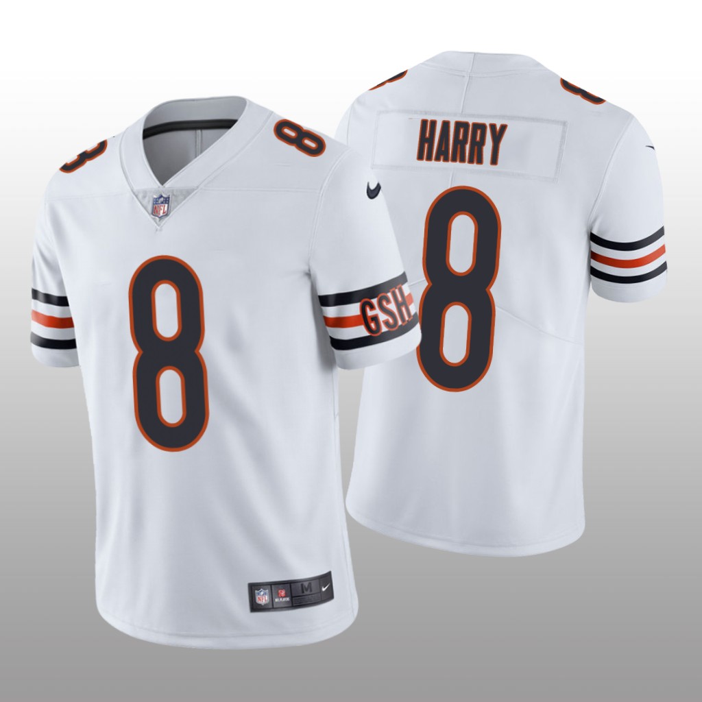 Chicago Bears N'Keal Harry White Jersey Vapor Limited - Men's