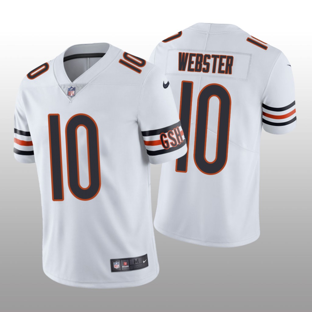 Chicago Bears Nsimba Webster White Jersey Vapor Limited Vapor Limited - Men's